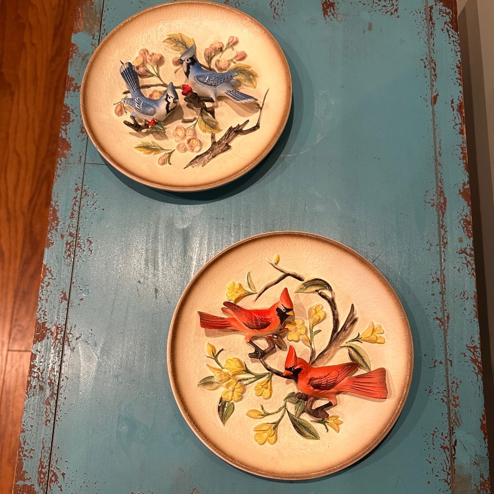 Vintage Ceramic Wall Art